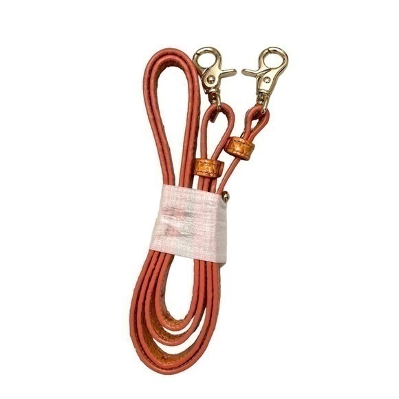 Brahmin brown orange purse replacement strap - Picture 1 of 3
